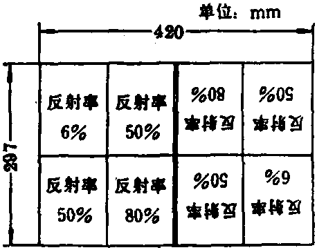 16毫米縮微攝影用灰板標(biāo)板 用